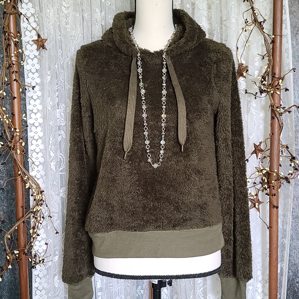 Fifth Sun Plush Hoodie Sz XS